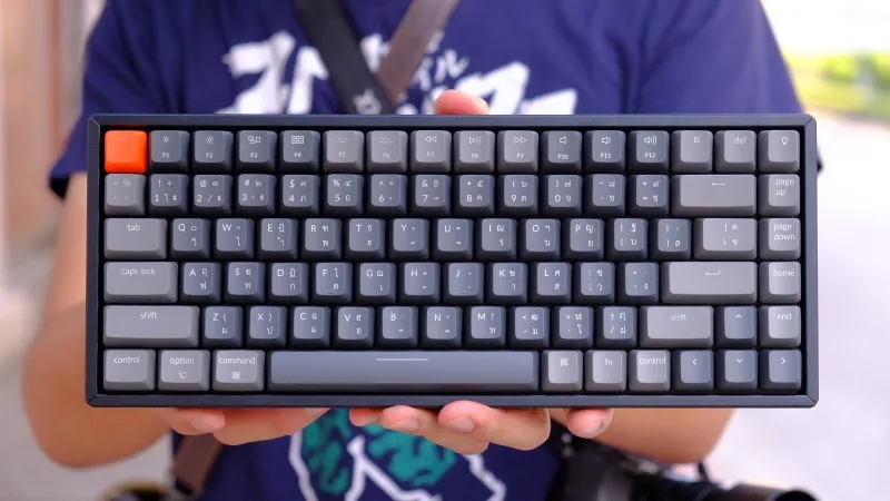 รีวิว Keychron K2 wireless mechanical keyboard